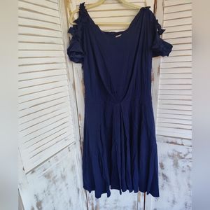 Navy Blue Cocktail Dress